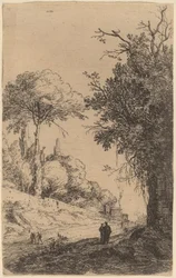 Partie de la Via Flaminia