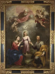 La Trinité céleste et terrestre. Vers 1675-82