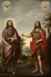 Saint Jean-Baptiste pointant vers le Christ, c.1655