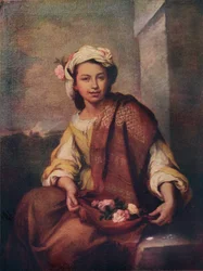 La Fille aux fleurs, 1665-70