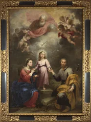Les Trinités céleste et terrestre, le Pedroso Murillo, vers 1680
