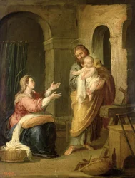 La Sainte Famille, vers 1660-70