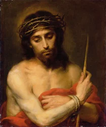 Le Christ, homme de douleur (huile sur toile)