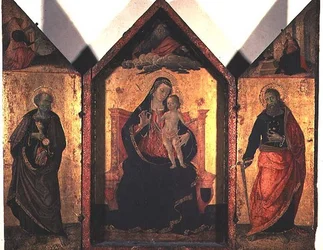Madone et Enfant avec Saint Jean-Baptiste et l