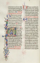 Missale : Fol. 322v : La Vierge parmi les Apôtres et les Saints, 1469