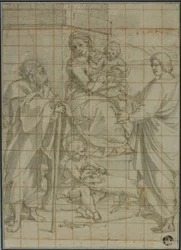 Sainte Famille avec Saint Jean l