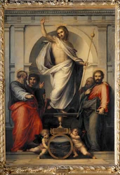 Christ ressuscite parmi les évangélistes
