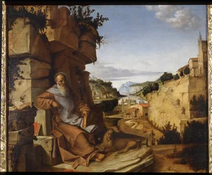 Saint Jérôme dans le désert, 1500-02