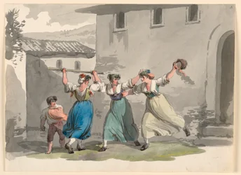 Combat de femmes à Rome