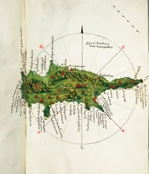 Carte de Chypre, c.1485