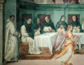 La Cène, du réfectoire de San Marco (détail)