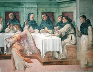 La Cène, du réfectoire de San Marco (détail)