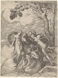 La Découverte de Moïse, années 1540