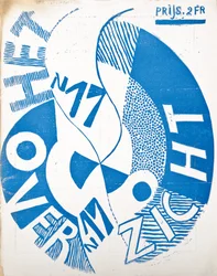 Couverture pour le magazine "Het Overzicht", c. 1922-1925