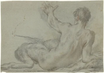Satyre couché