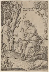 Famille de satyres