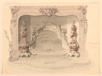 Conception de Cheminée avec Grille en Fonte