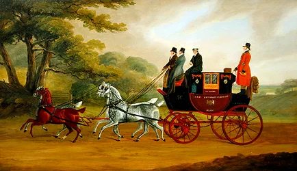 Le courrier royal de Glasgow et Londres