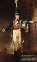 Portrait du Capitaine, plus tard Lieutenant Colonel, Henry Francis Mellish