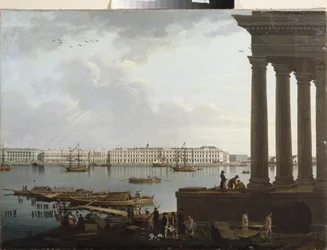 Vue du palais d