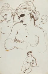 Étude de femme nue