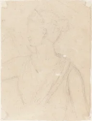 Étude de la statue de Diane au Vatican [verso]