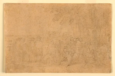 Dessin, Esquisse pour le "Traité de Penn", 1772