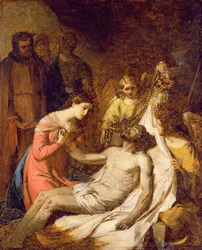 Étude de la lamentation sur le Christ mort