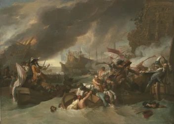 La Bataille de La Hogue, c.1778