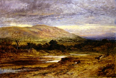 Soirée à Llandulas, nord du Pays de Galles