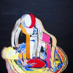 La femme de Bonnard, 2005 (oil on canvas)