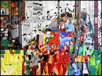 Trou noir au café brun, 2000