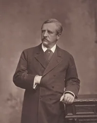 A. E. Nordenskiold géologue et minéralogiste suédois, né en Finlande, 1832-1901, vers 1880