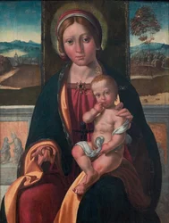Danois :  Madonna med Barnet La Vierge et l