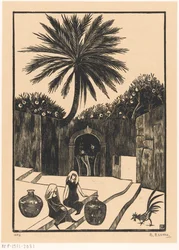 Rue avec des marches à Taormina en Sicile