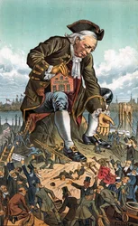 Gulliver et les Lilliputiens, 1885