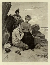 Une tempête approchant