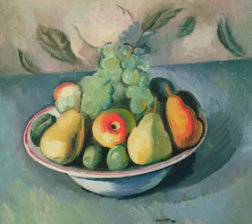 Nature morte de fruits dans un bol