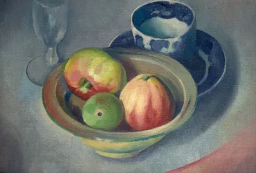 Nature morte avec pommes