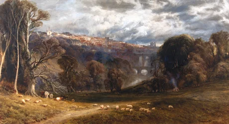 Vue de Knaresborough