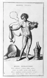 Une représentation de juillet, 1757