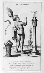 Une représentation de juin, 1757