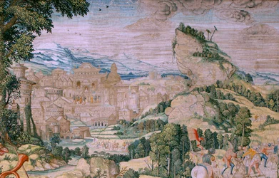 Chute sur le chemin du Calvaire (série La Passion du Christ)