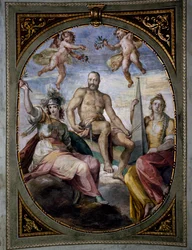 Représentation allégorique de Cosme Ier