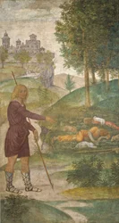 Céphale et les Nymphes, vers 1520-1522 (fresque)