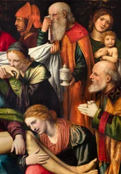 Milan, Église de San Giorgio al Palazzo, Bernardino Luini, Déposition