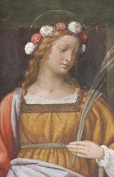 Sainte Rose (détail)