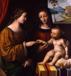 Le mariage mystique de Sainte Catherine