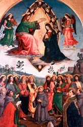 Le Couronnement de la Vierge, vers 1503