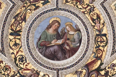 Saint Matthieu (détail)